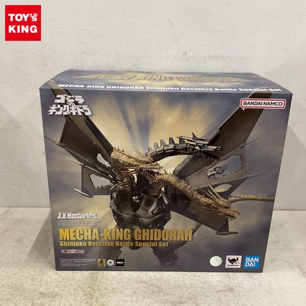 Yahoo!オークション -「s.h.monsterarts メカキングギドラ 新宿決戦