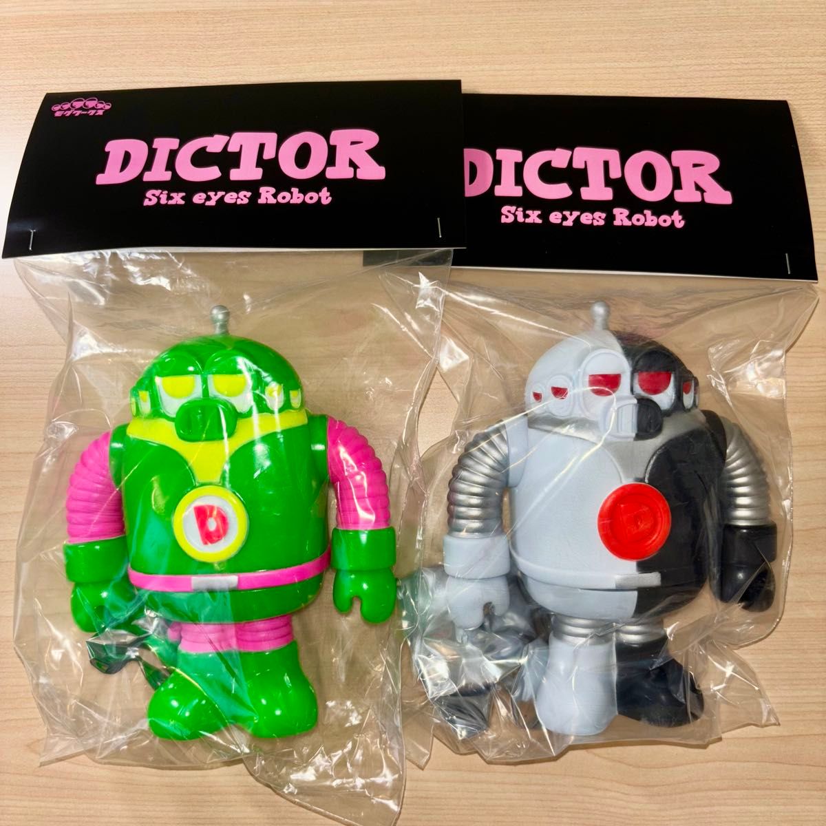 かっこわらい雑貨店 TAMA 目ん玉鷲掴み日焼け ソフビ スーフェス93