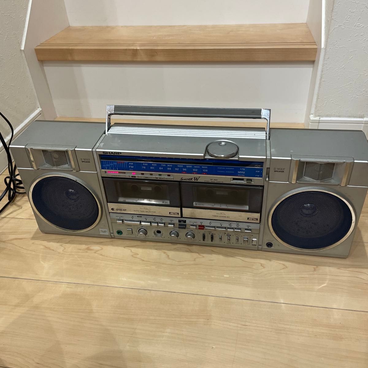 シャープ GF-909 SEARCHER-W 大型ラジカセ｜Yahoo!フリマ（旧PayPay