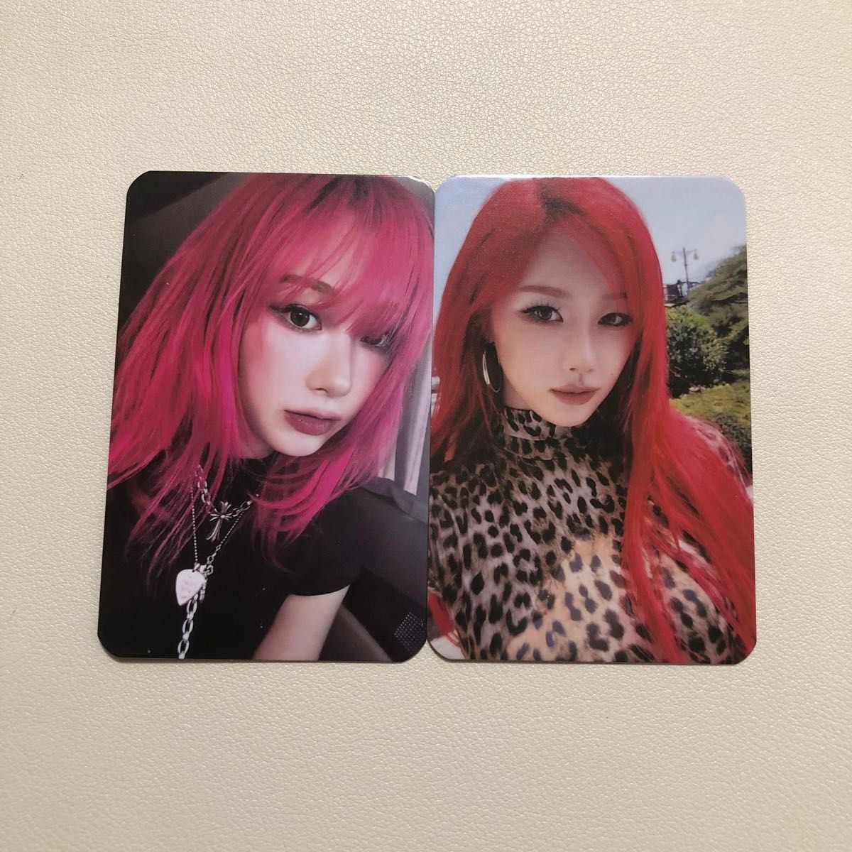 aespa ジゼル dirty work アルバム 封入 Starriver 特典 トレカ 2枚