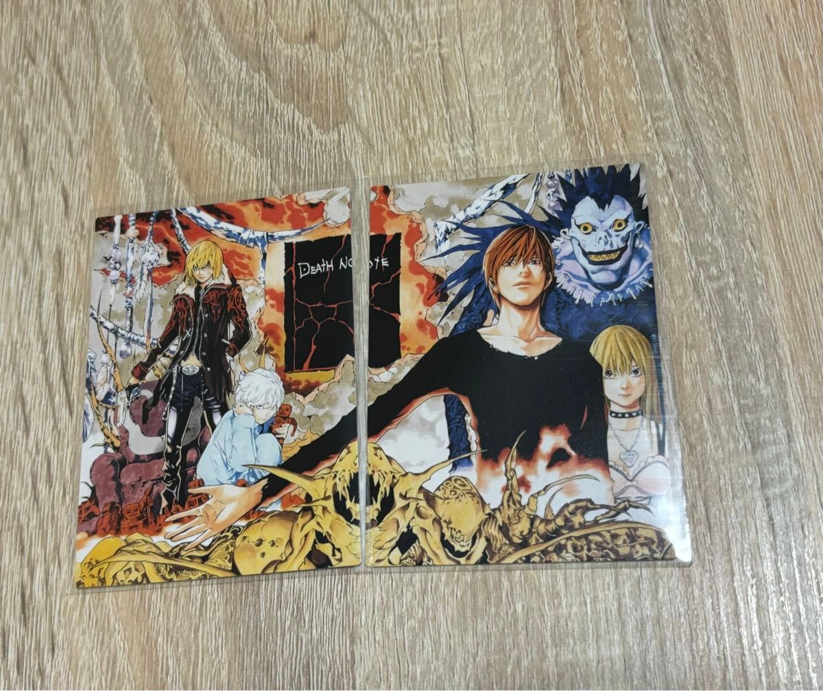 デスノート展 トレーディングクリアカード3枚と封筒セット｜Yahoo