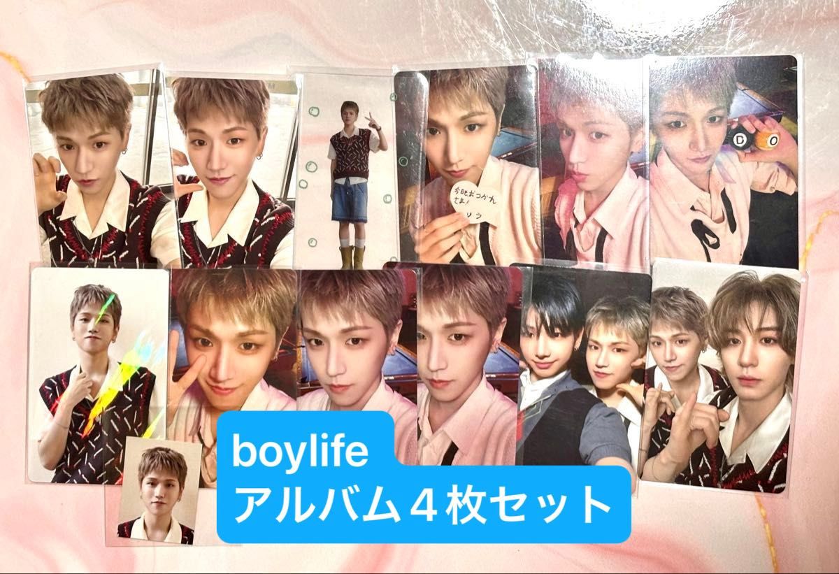 BOYNEXTDOOR ボネクド ボイネク RIWOO リウ WHO トレカ ラキドロ