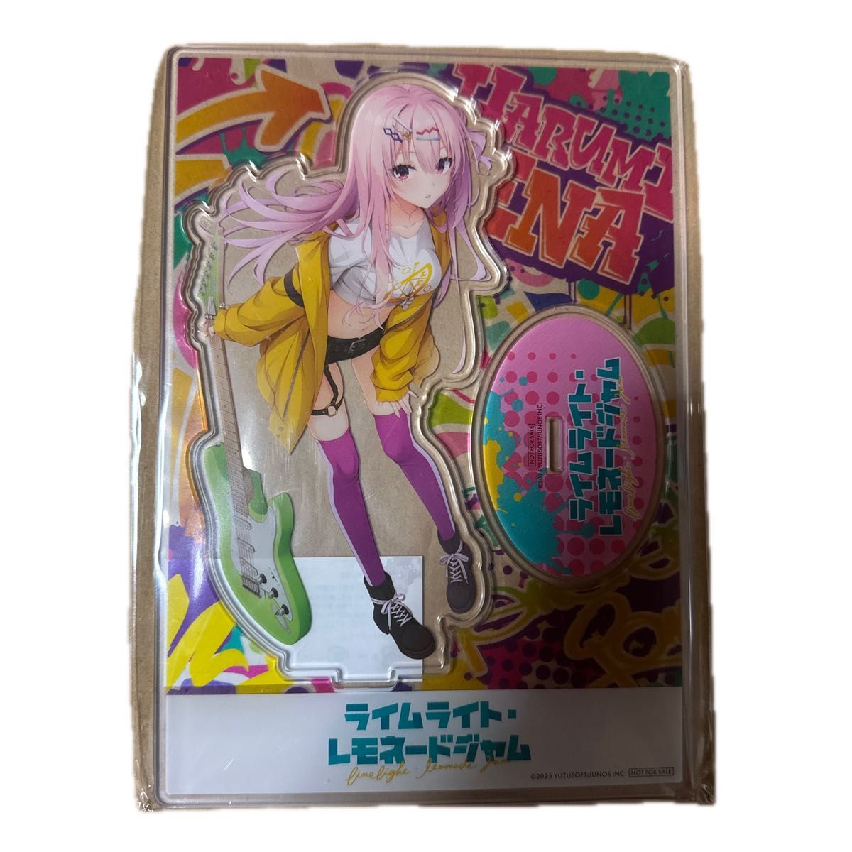 ライムライト・レモネードジャム アクスタ 茶園那優花 ゆずソフト