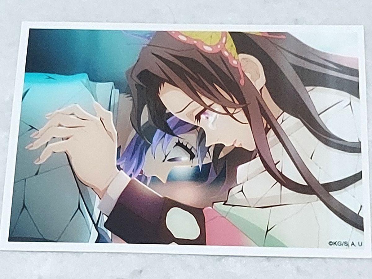 鬼滅の刃 WEBSHOPくじ 繋ぐ しのぶとカナエ B賞 アクリル色紙 胡蝶