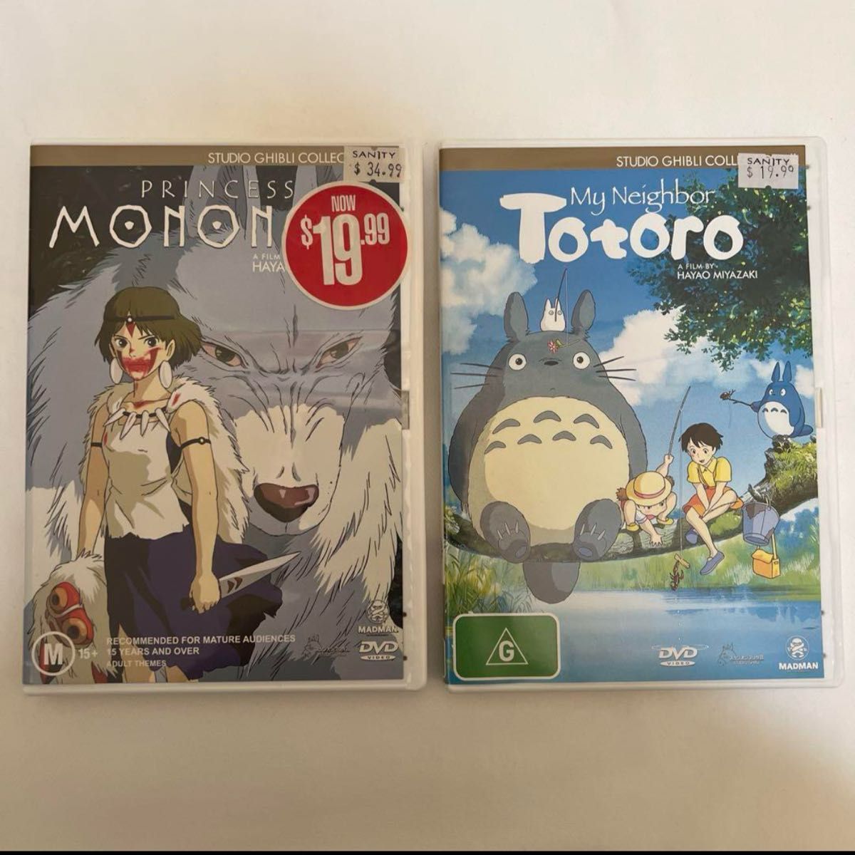 DVD こちらはスタジオジブリ4作品のセットです 全てDVD 純正品 宮崎駿