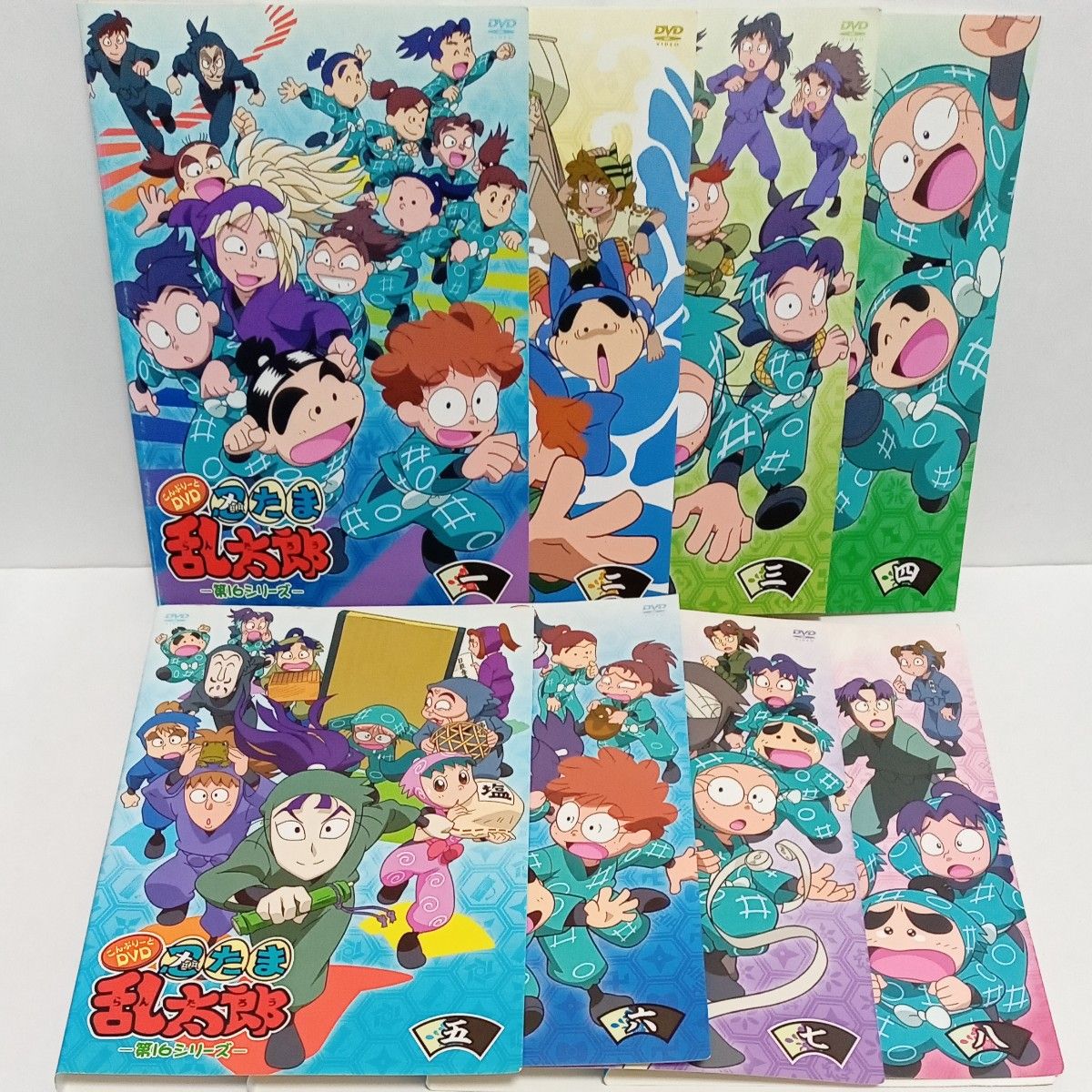新品ケース交換済み 忍たま乱太郎 1期 DVD 全8巻セット｜Yahoo!フリマ