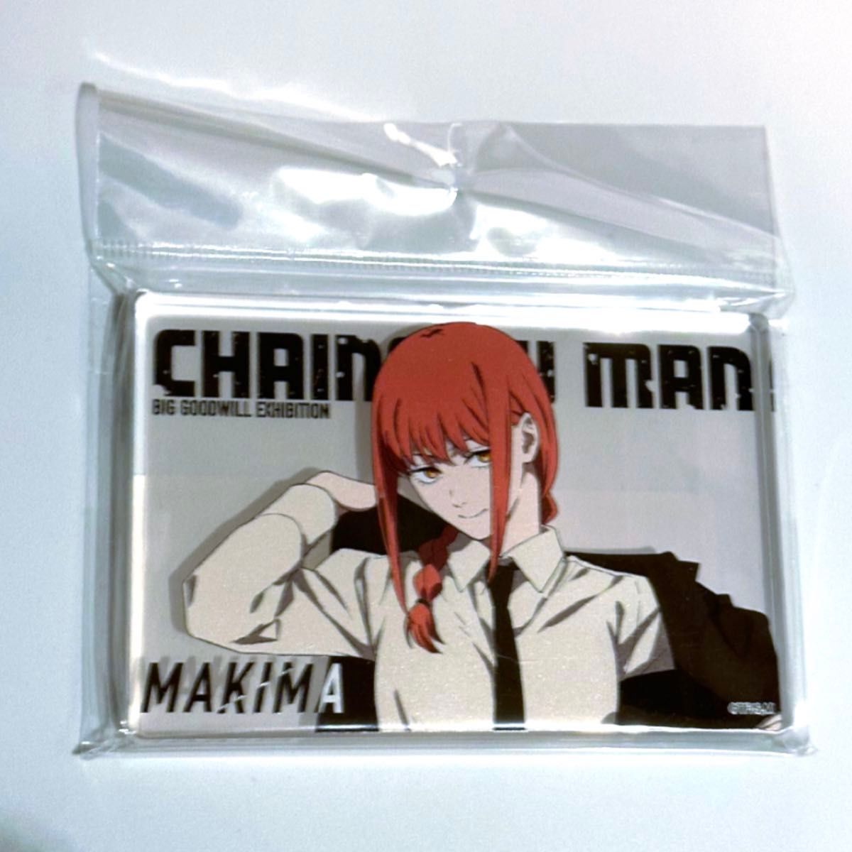 新品 チェンソーマン 大交流展 マキマ アクリルメガフィギュア ベース