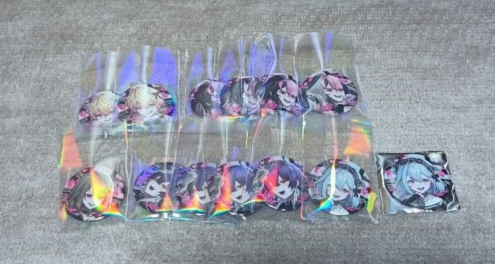 シクフォニ CD ストア特典 缶バッジ みこと 暇72 雨乃こさめ 3種セット