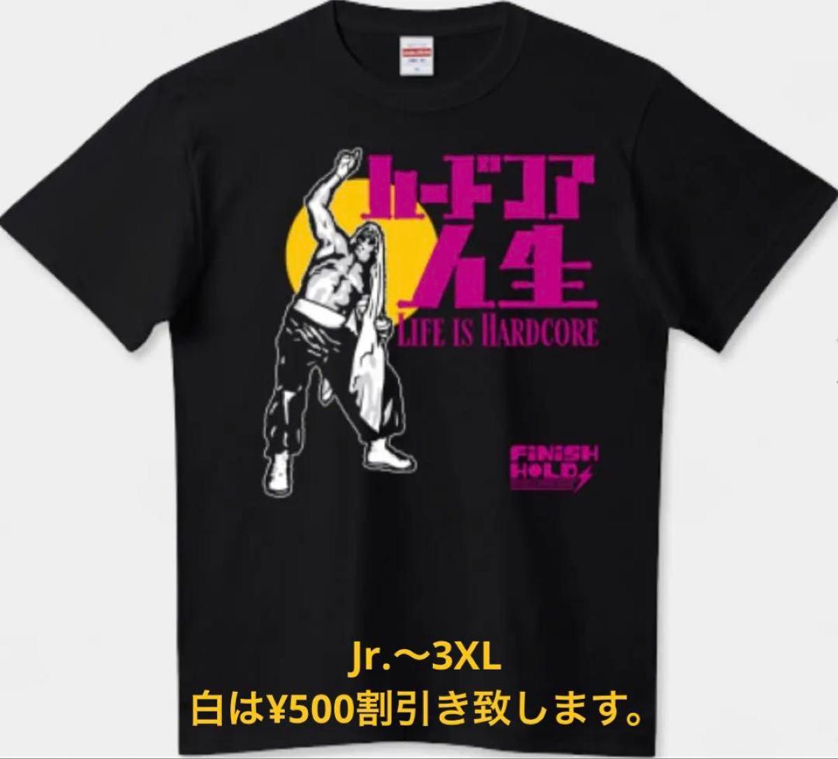 クラッシャー・バンバン・ビガロ Tシャツ 新日本プロレス バンバン