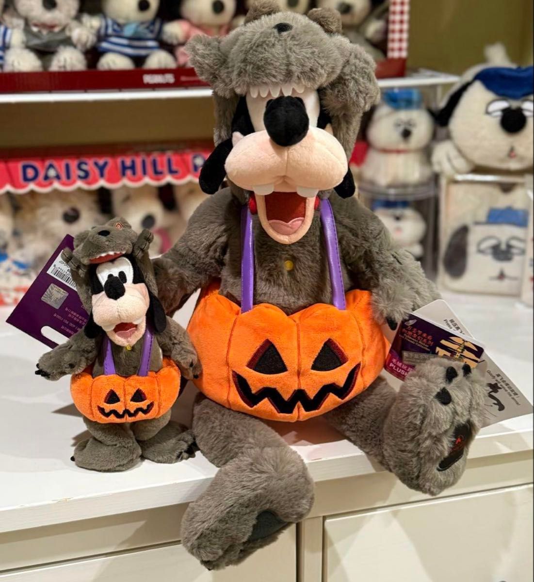 ディズニー グーフィー ぬいぐるみキーホルダー バスタオル うさぎ