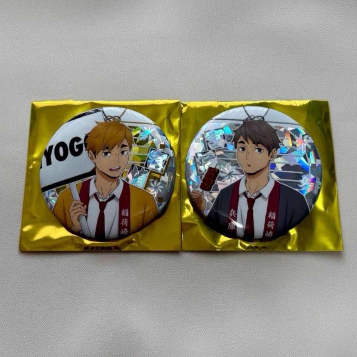 宮侑 宮治 スクエアロング缶バッジ ハイキュー｜Yahoo!フリマ（旧