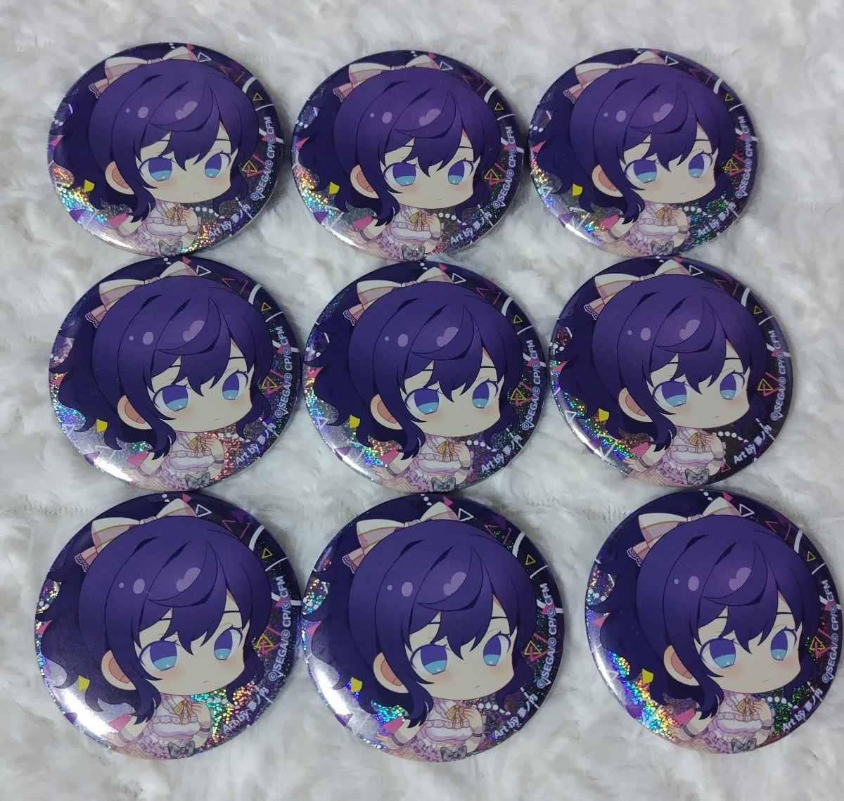 プロセカ グリッター缶バッジ 47a 48a 朝比奈まふゆ｜Yahoo!フリマ（旧