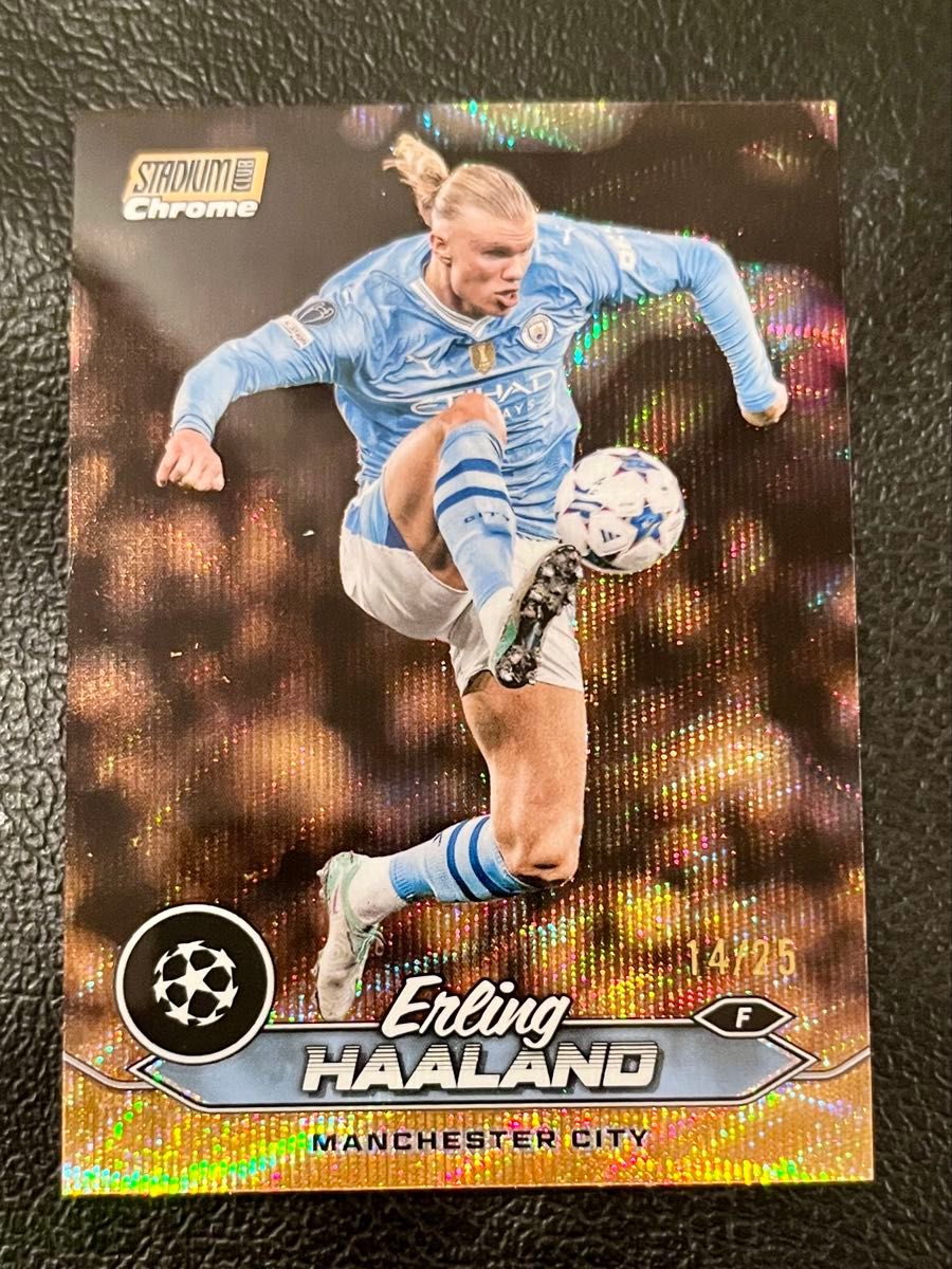 2025 Topps UEFA Japan Edition ERLING HAALAND 桜パラレル ハーランド
