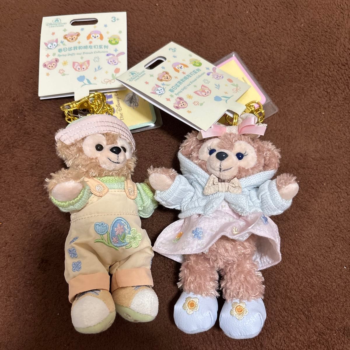 香港ディズニー スウィートドリームス ダッフィー シェリーメイ 寝て