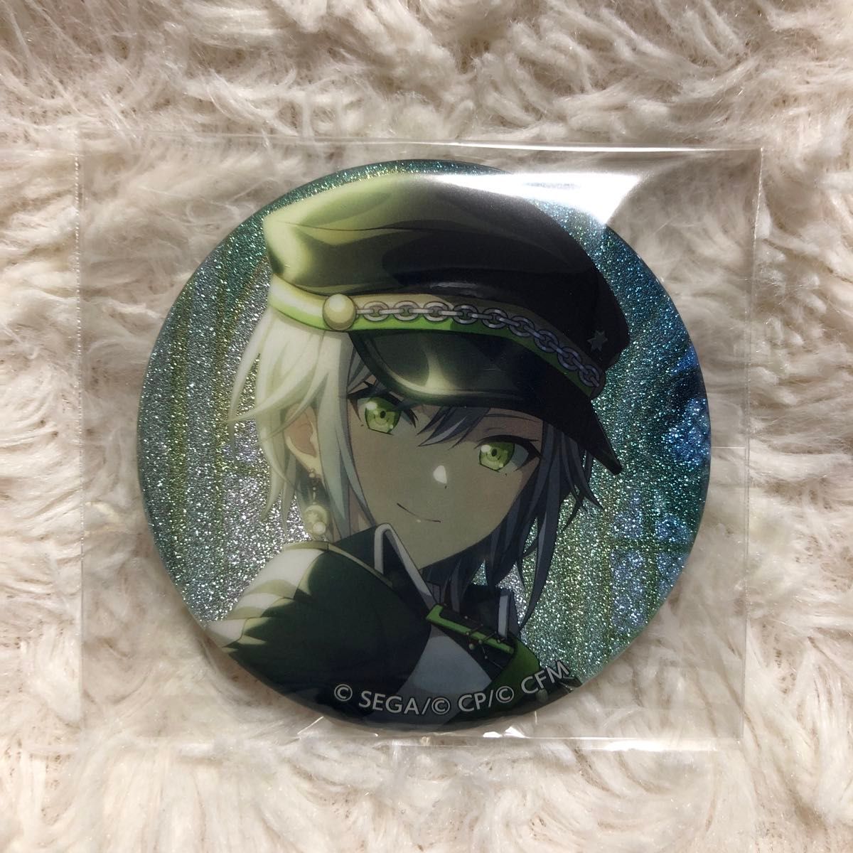 プロジェクトセカイ プロセカ グリッター缶バッジ KAITO 12C 軍服