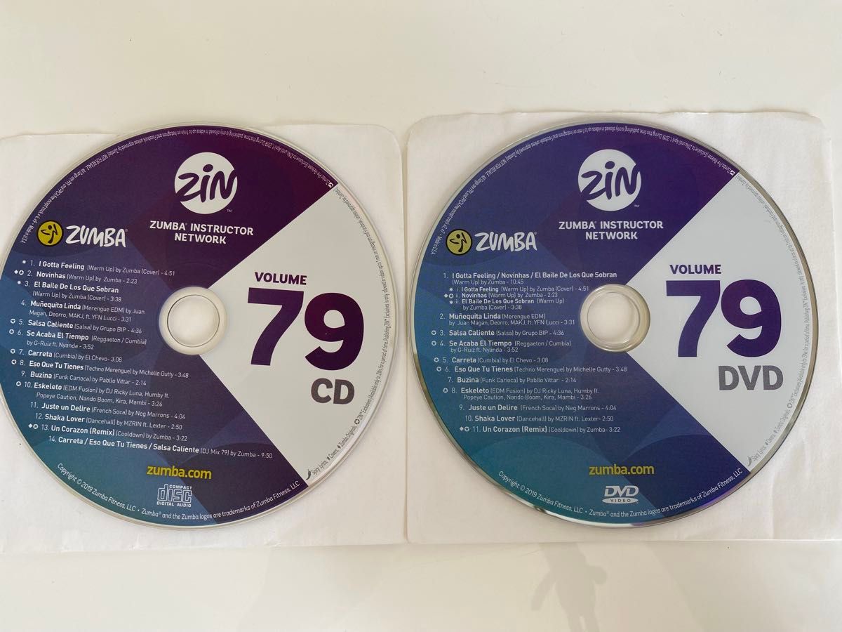 ZUMBA ズンバ ZIN 83 CD＆DVDセット インストラクター専用｜Yahoo