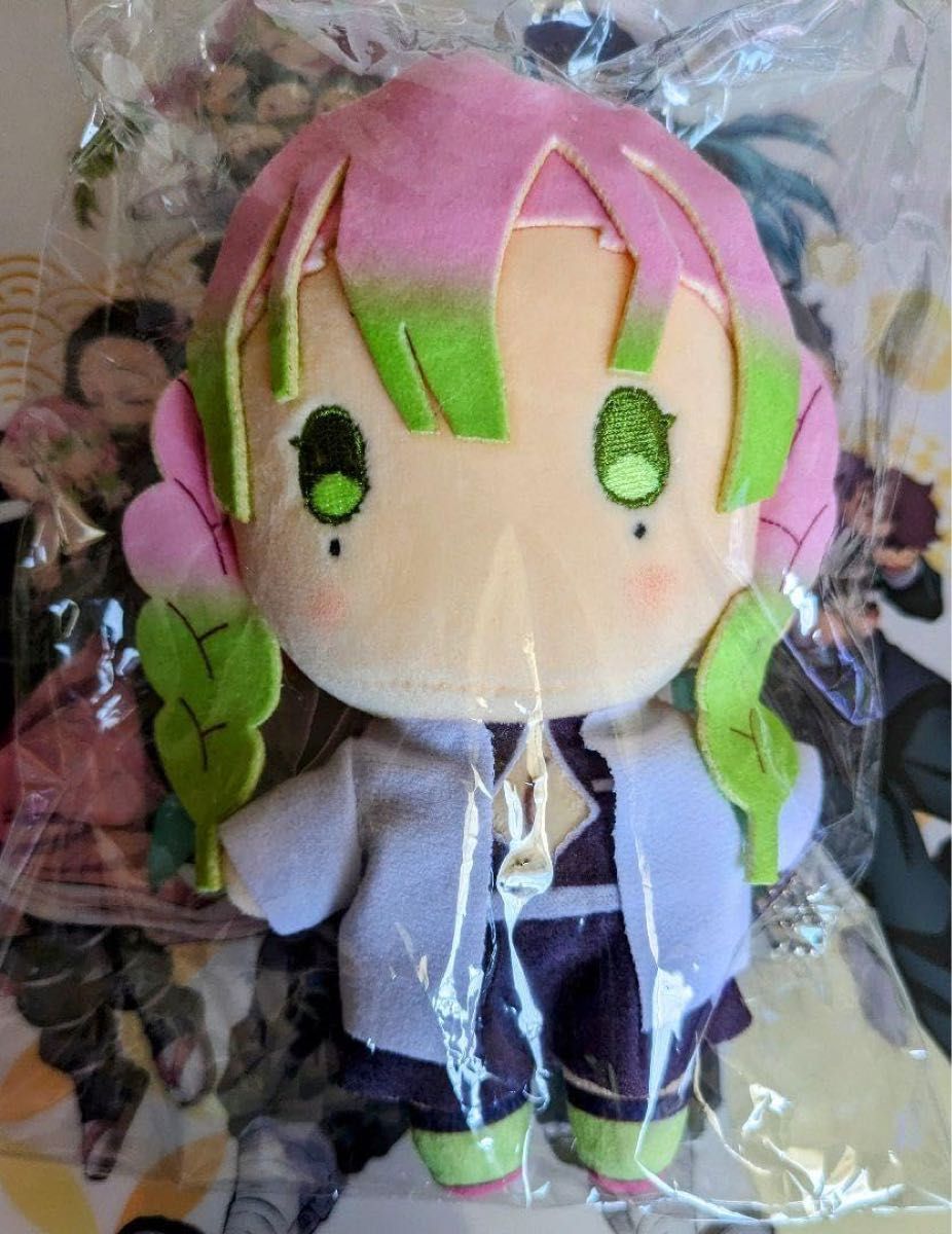 鬼滅の刃 キメツ学園 甘露寺蜜璃 ビッグハンドキャット ぬいぐるみ