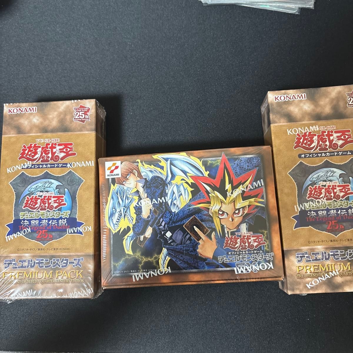 遊戯王 決闘者伝説 東京ドーム限定 25th プレミアムパック 3BOX｜Yahoo