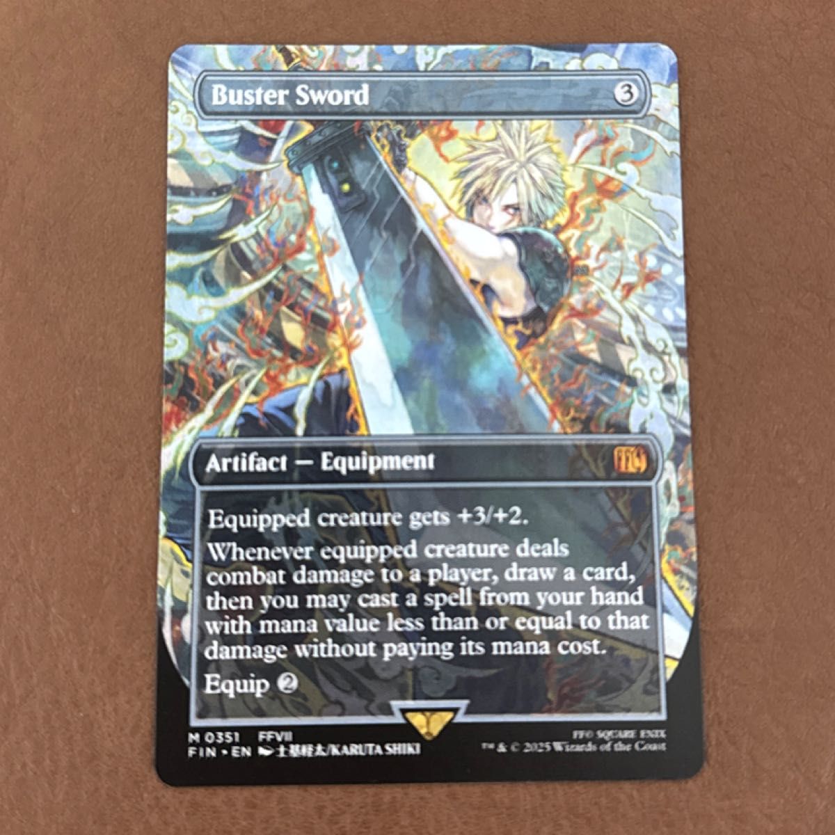 MTG FF バスターソード Foil ボーダーレス｜Yahoo!フリマ（旧PayPay