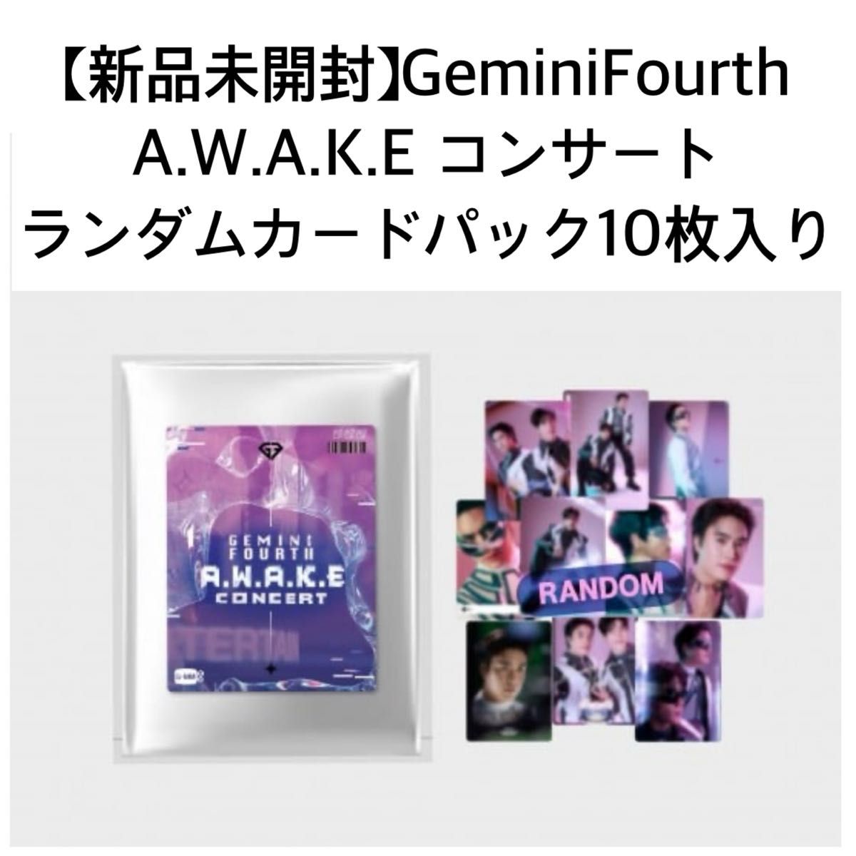 新品未開封】GeminiFourth A W A K EコンサートDVDボックスセット