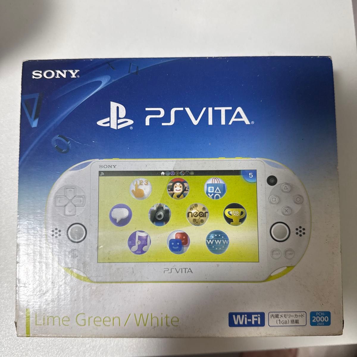 SONY PSVITA PCH-2000 ライムグリーン/ホワイト 本体ジャンク｜Yahoo