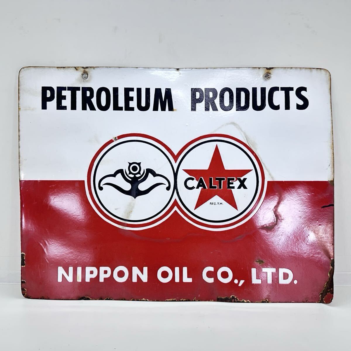 Yahoo!オークション -「カルテックス」(看板) (広告、ノベルティグッズ