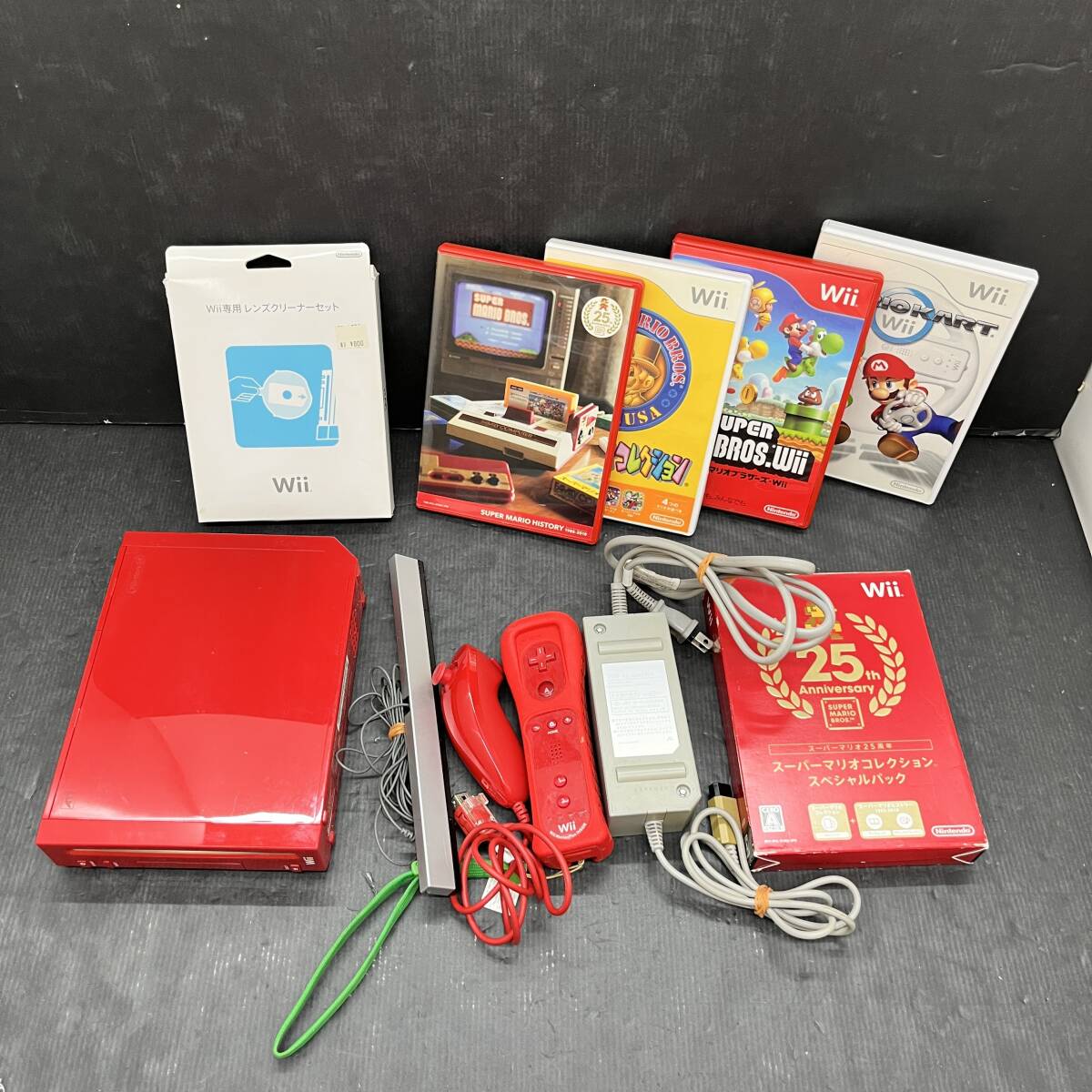 Yahoo!オークション -「マリオ25周年」(Wii本体) (Wii)の落札相場