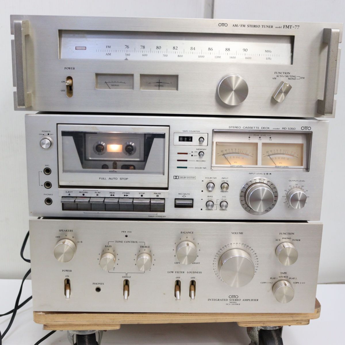 Yahoo!オークション -「otto」(カセットデッキ) (オーディオ機器)の