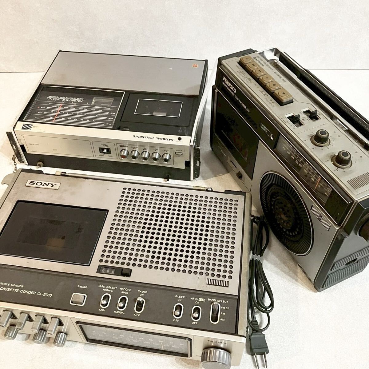 Yahoo!オークション -「sony cf-2700」(一般) (カセットデッキ)の落札