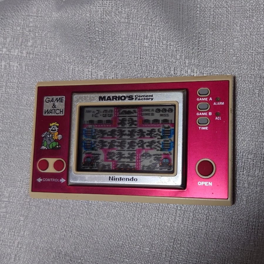Yahoo!オークション -「ゲームウォッチ マリオズセメントファクトリー