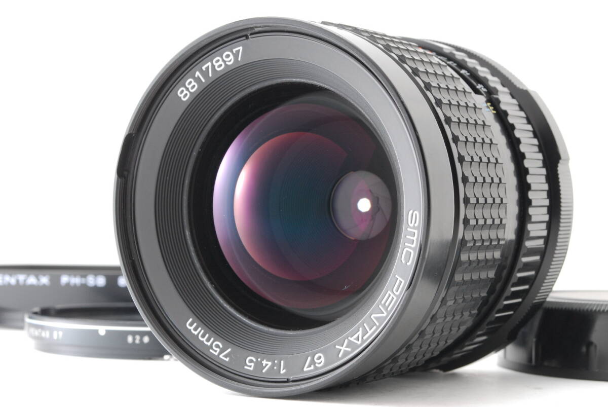 Yahoo!オークション -「Pentax smc 67 75mm f4.5」の落札相場・落札価格