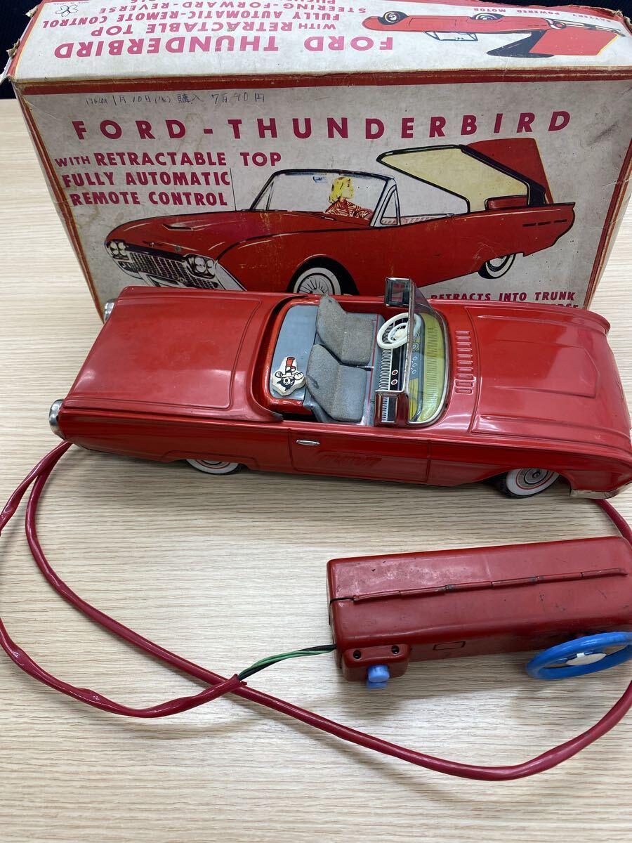 Yahoo!オークション -「フォードサンダーバード」(ブリキ) (ビンテージ