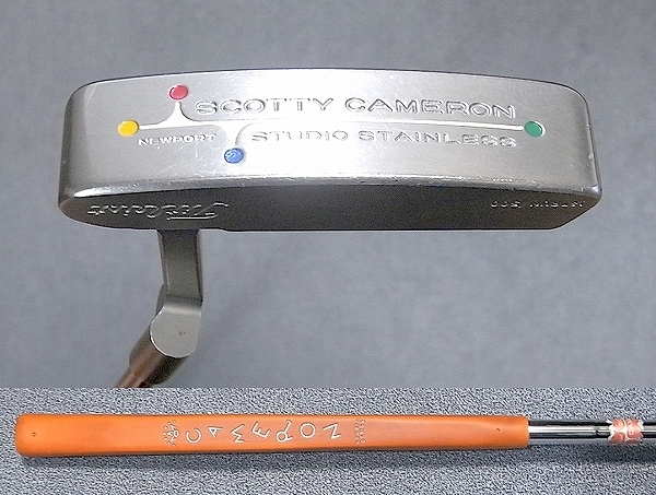 スコッティ・キャメロン スタジオ ステンレス ニューポート パター