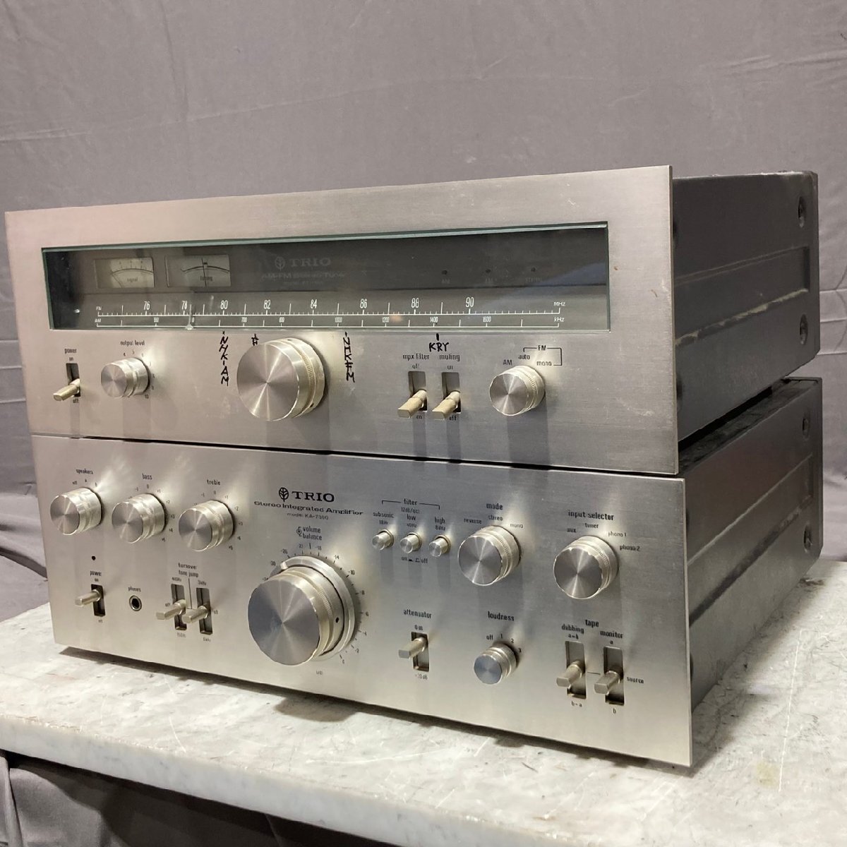 Yahoo!オークション -「trio kt-7500」の落札相場・落札価格