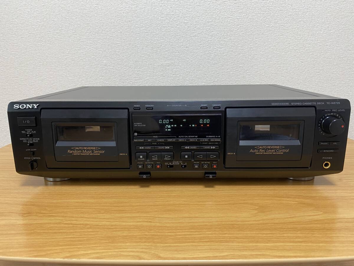 Yahoo!オークション -「sony tc-we725」の落札相場・落札価格