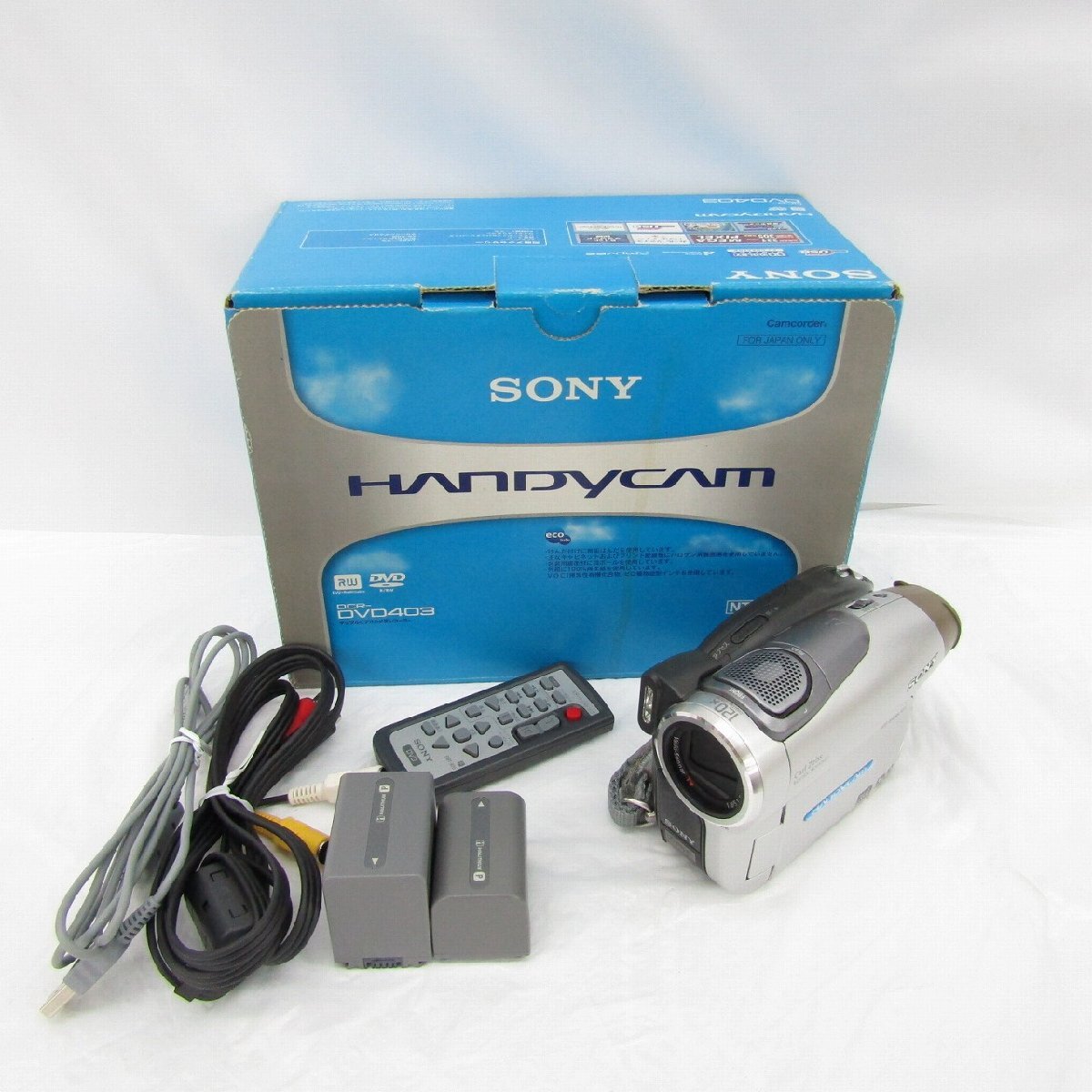 Yahoo!オークション -「sony dcr-dvd403」の落札相場・落札価格