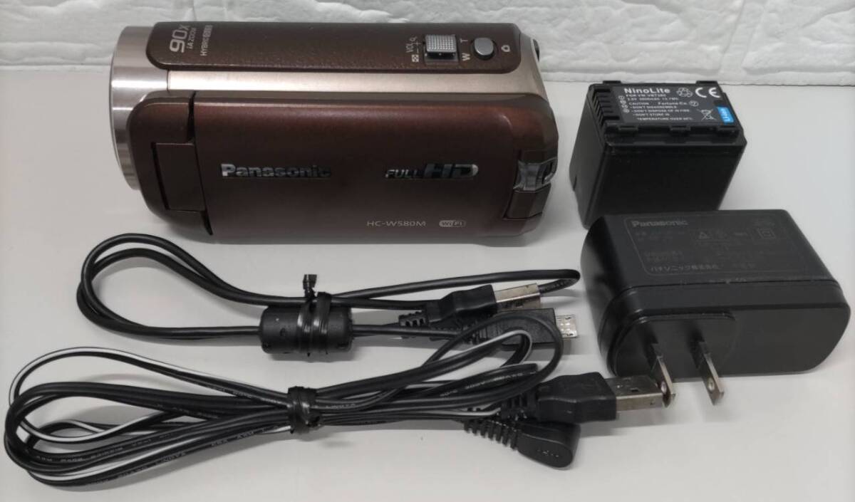 Yahoo!オークション -「パナソニック ビデオカメラ hc-w580m」の落札