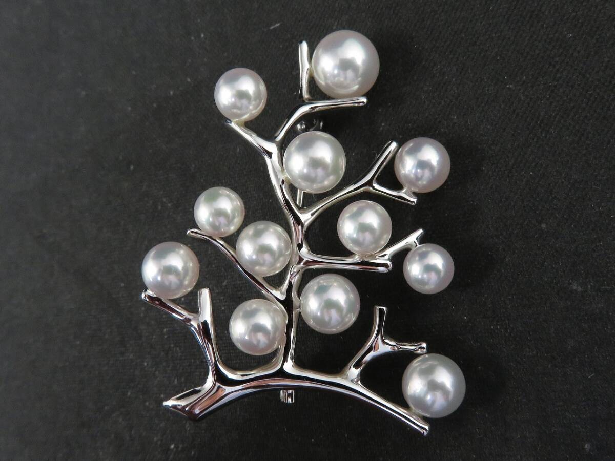 Yahoo!オークション -「mikimoto ブローチ 幸福の木」(ミキモト