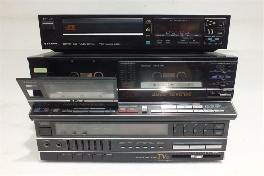 Yahoo!オークション -「sanyo サンヨー」(システムコンポ) (オーディオ