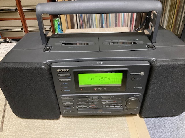 Yahoo!オークション -「sony cdラジカセ zs-5」(カセットデッキ