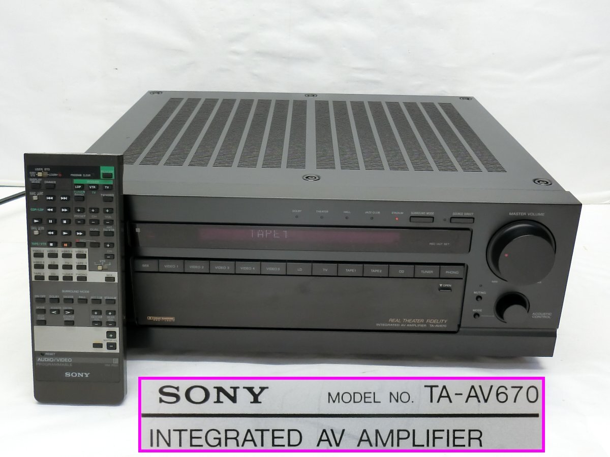 Yahoo!オークション -「ta-av670」の落札相場・落札価格