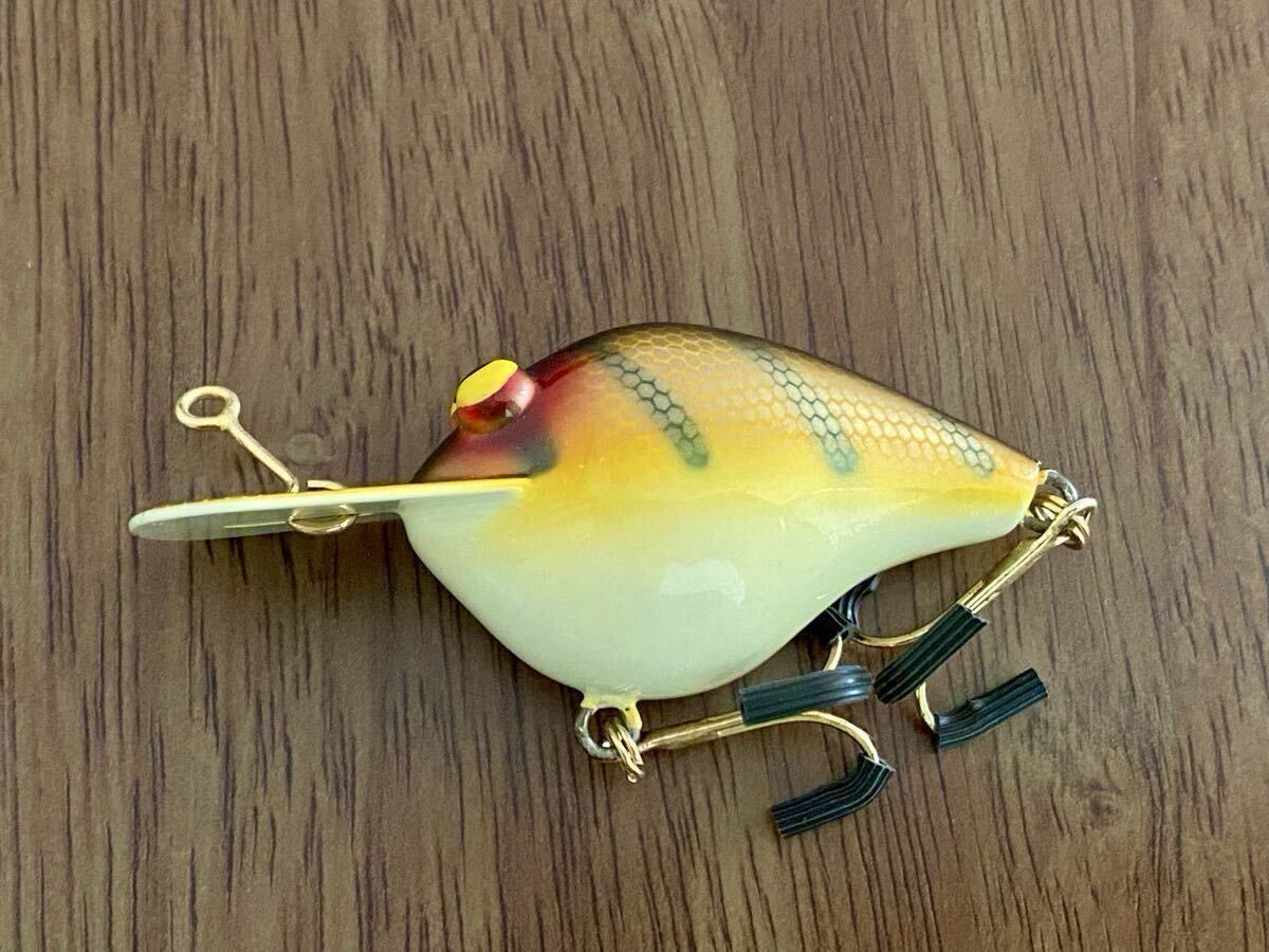 バルサ50クランクベイトオリジナルグレーコーチ 則サイン入 バルサ50