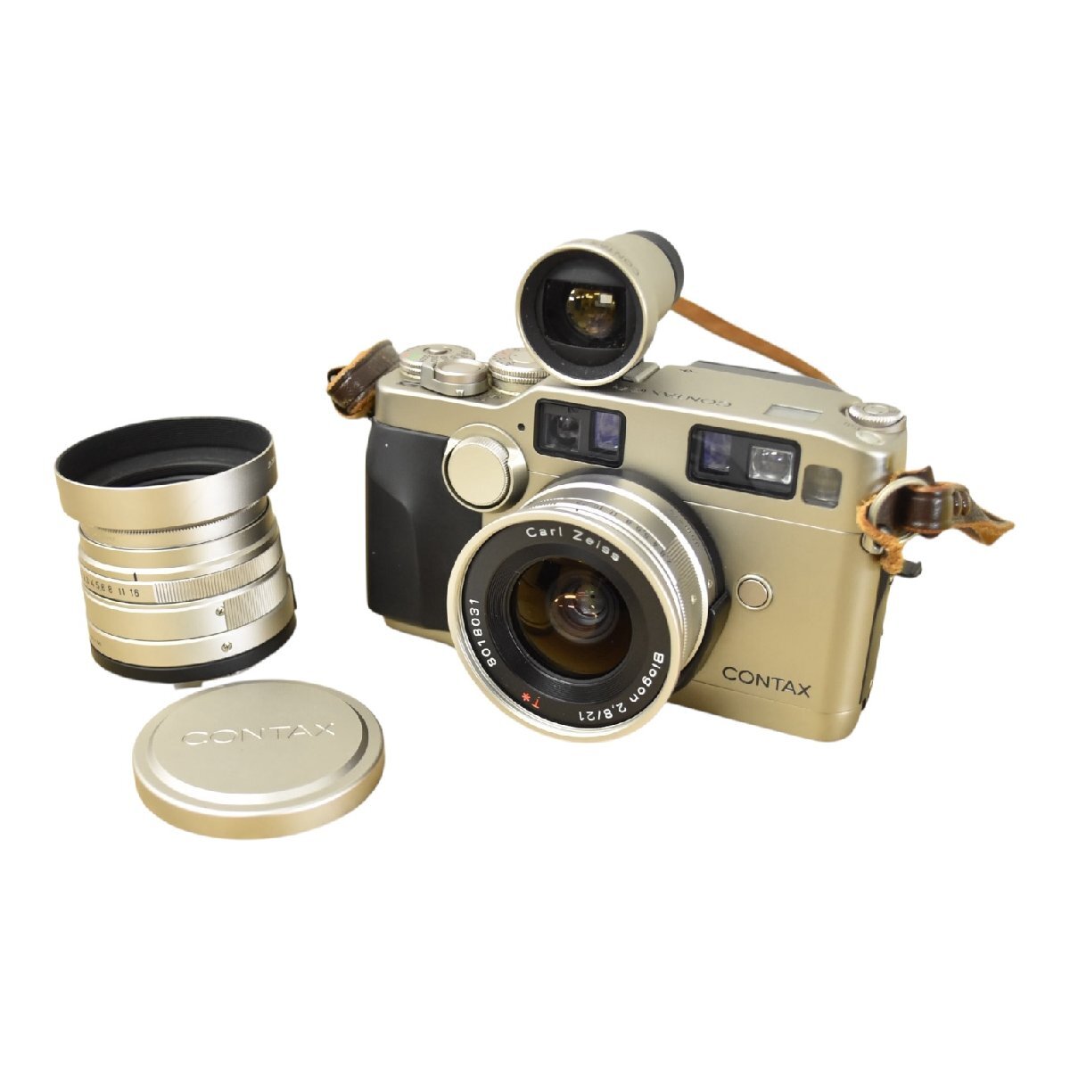中古]CONTAX G2 純正レンズ4本セット 中古]CONTAX G2 純正レンズ4本