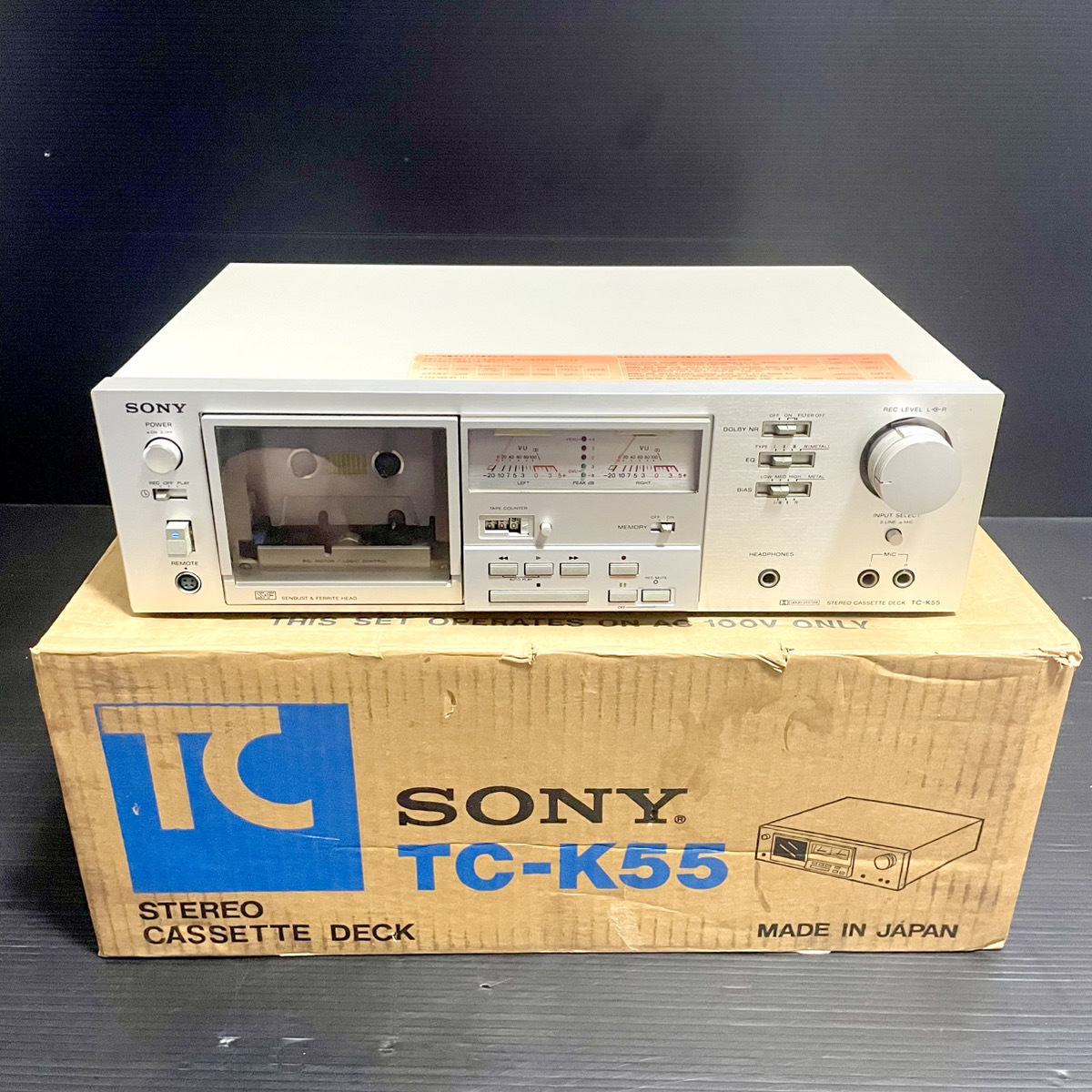 Yahoo!オークション -「SONY TC-K55」の落札相場・落札価格