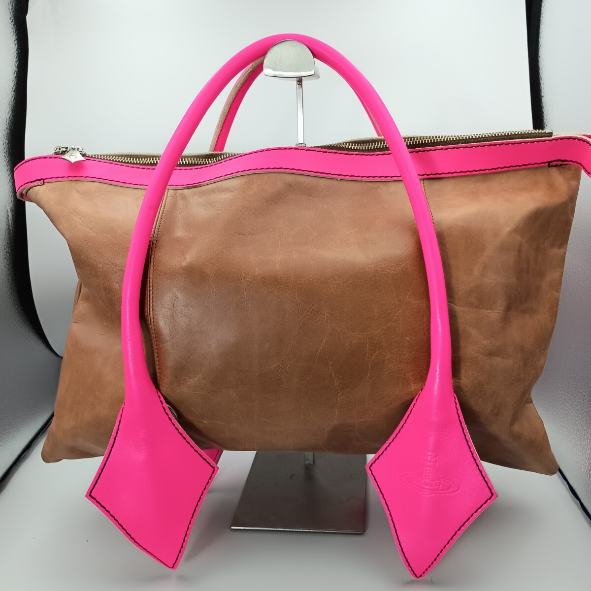 Yahoo!オークション -「ヴィヴィアン バッグ ピンク」の落札相場・落札価格