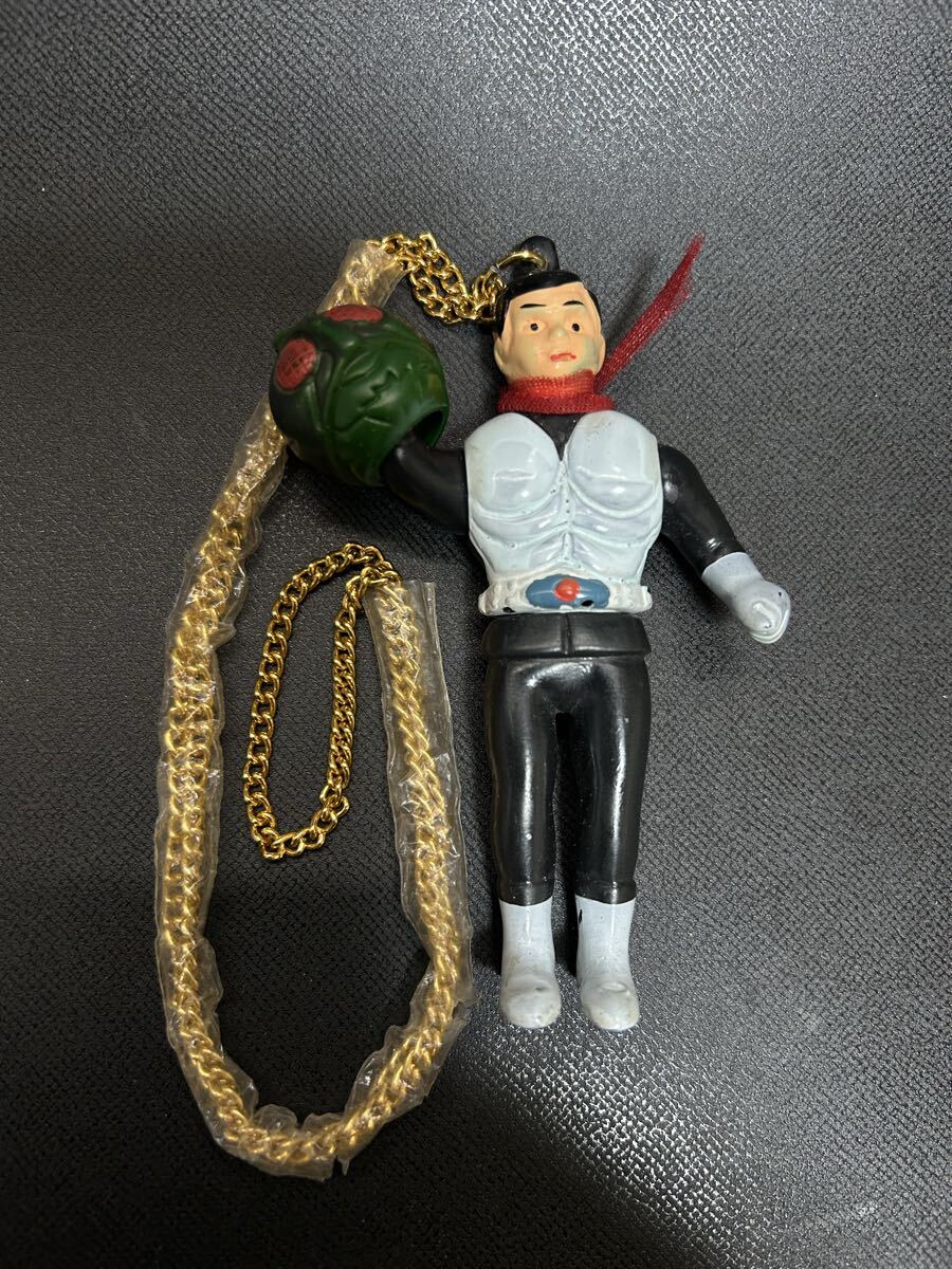 当時物】旧バンダイ 仮面ライダー1号 ソフビ 15cm 当時物】旧バンダイ