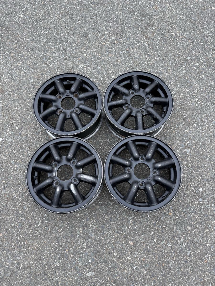 Yahoo!オークション -「ブラックレーシング ホイール 12インチ」(4穴