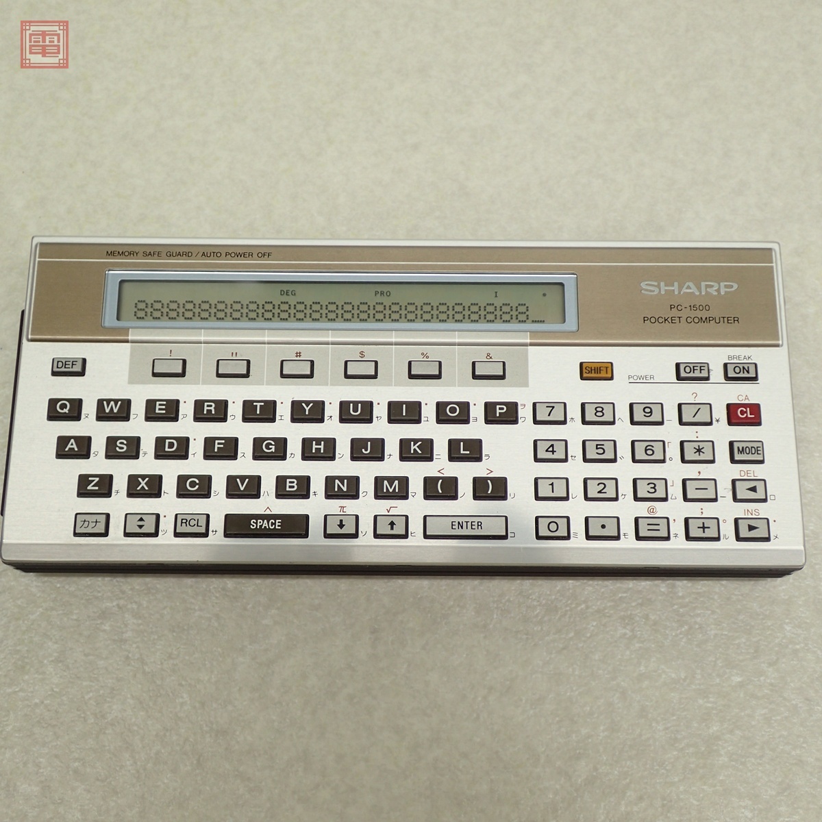 Yahoo!オークション -「pc-1500」(ポケットコンピュータ) の落札相場