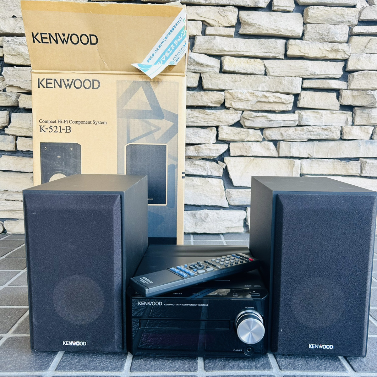 Yahoo!オークション -「kenwood ケンウッド r-k521」(システムコンポ