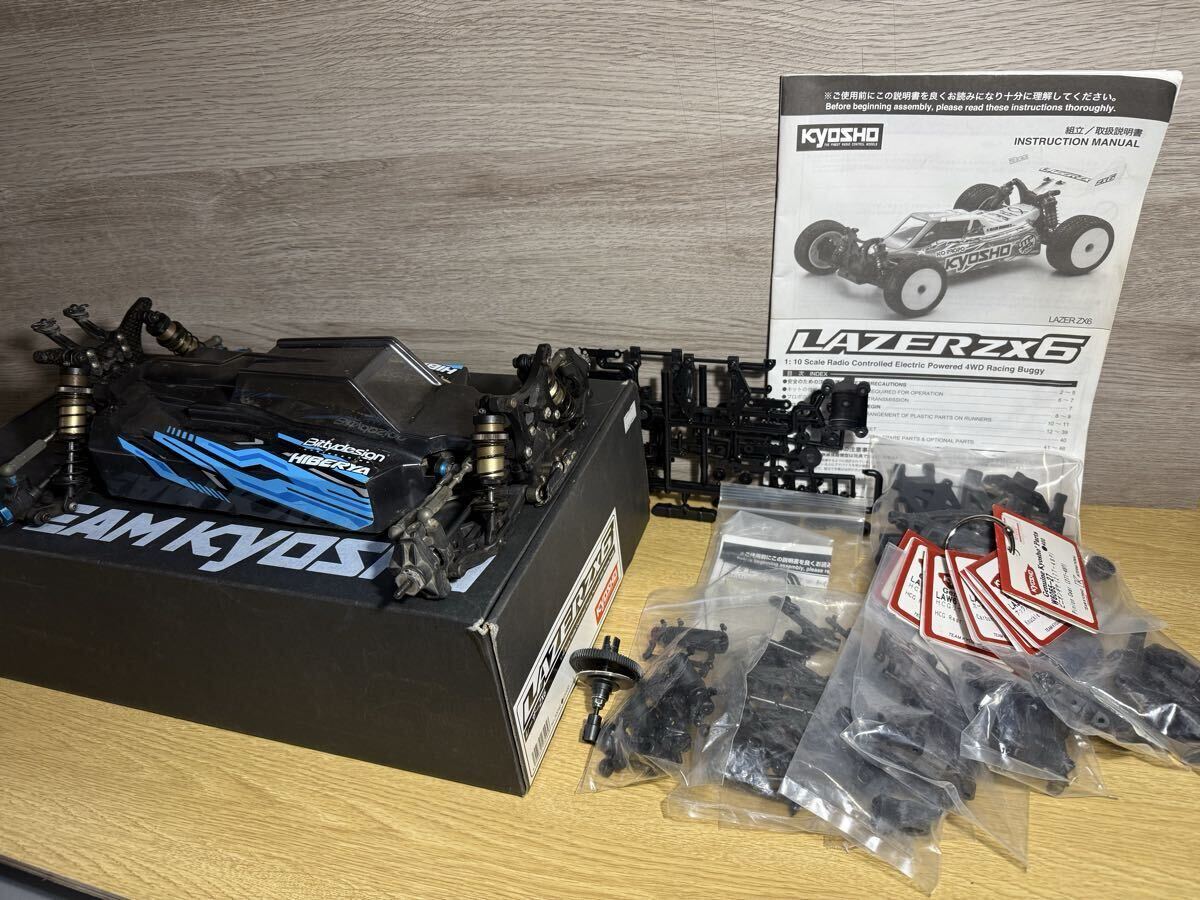 Yahoo!オークション -「レーザーzx」(京商) (完成品（電動）)の落札